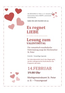 Valentinstag Einladung